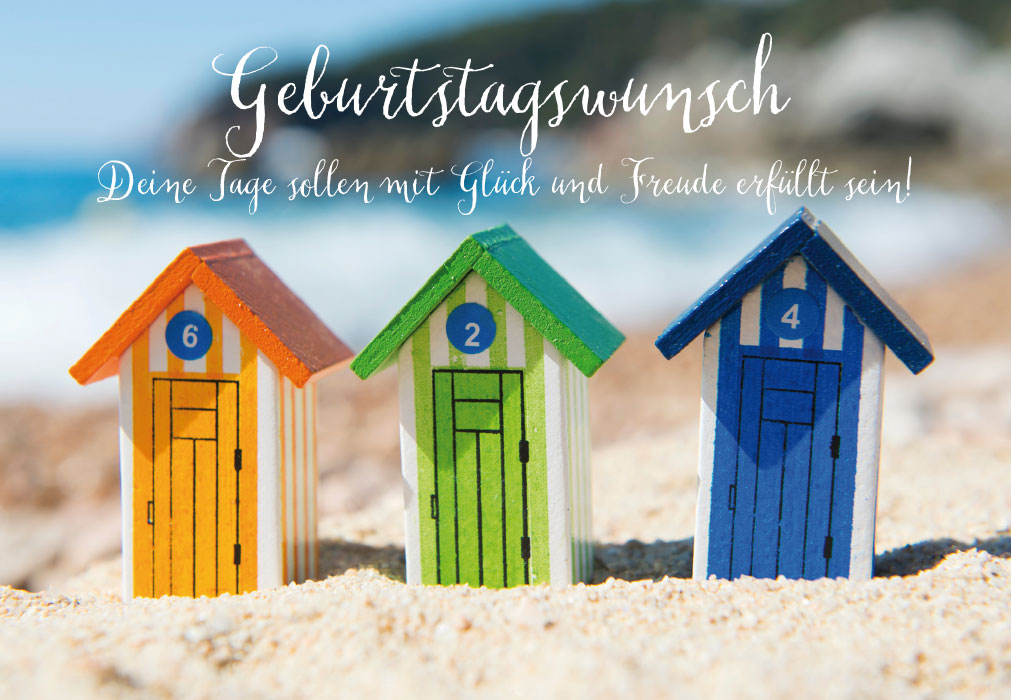 Geburtstag - Minihäuschen, Strand