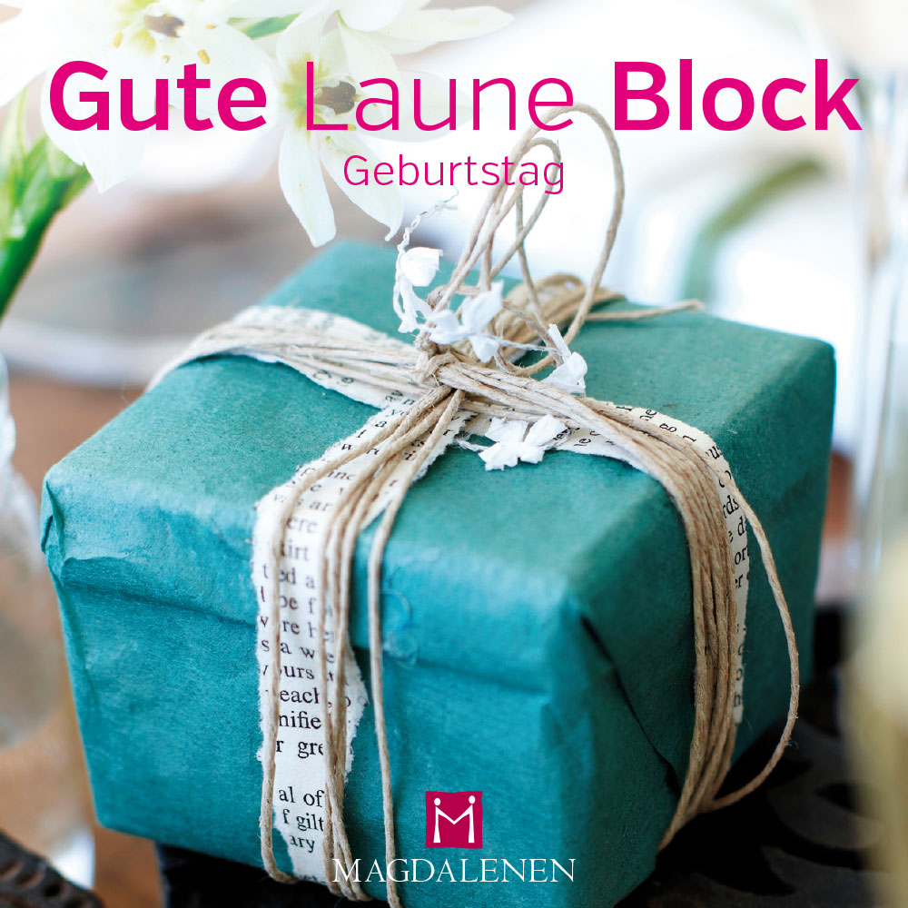 Gute Laune Themen Block Geburtstag