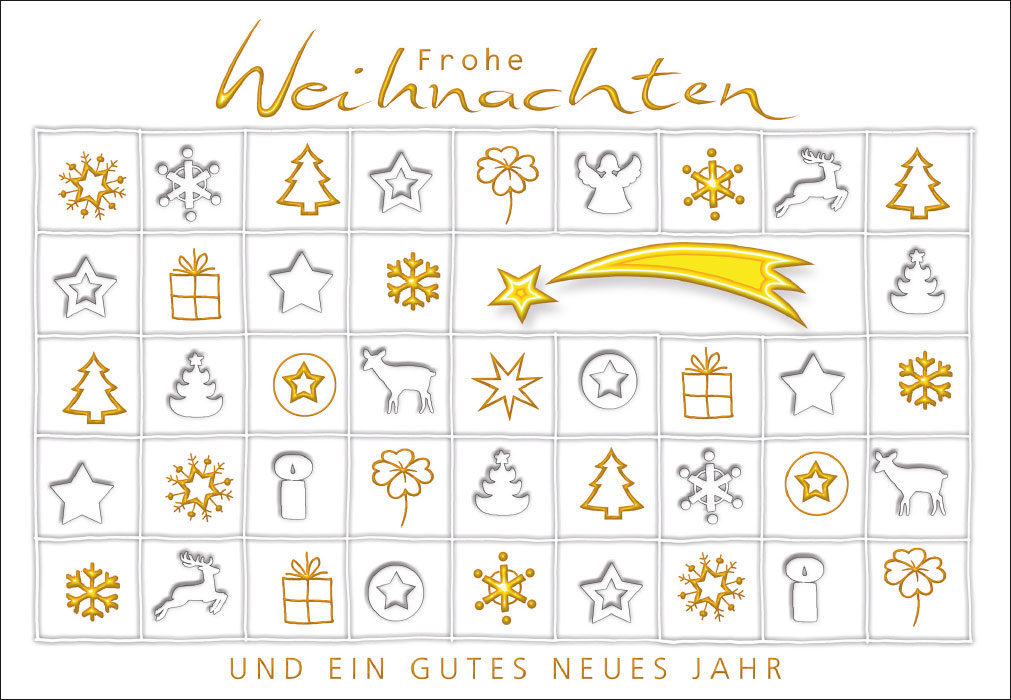 Weihnachten - weihnachtliche Symbole