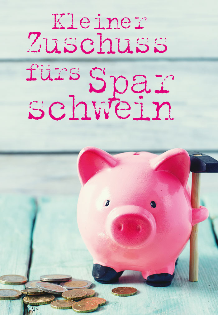 Kindergeburtstag - rosa Sparschwein