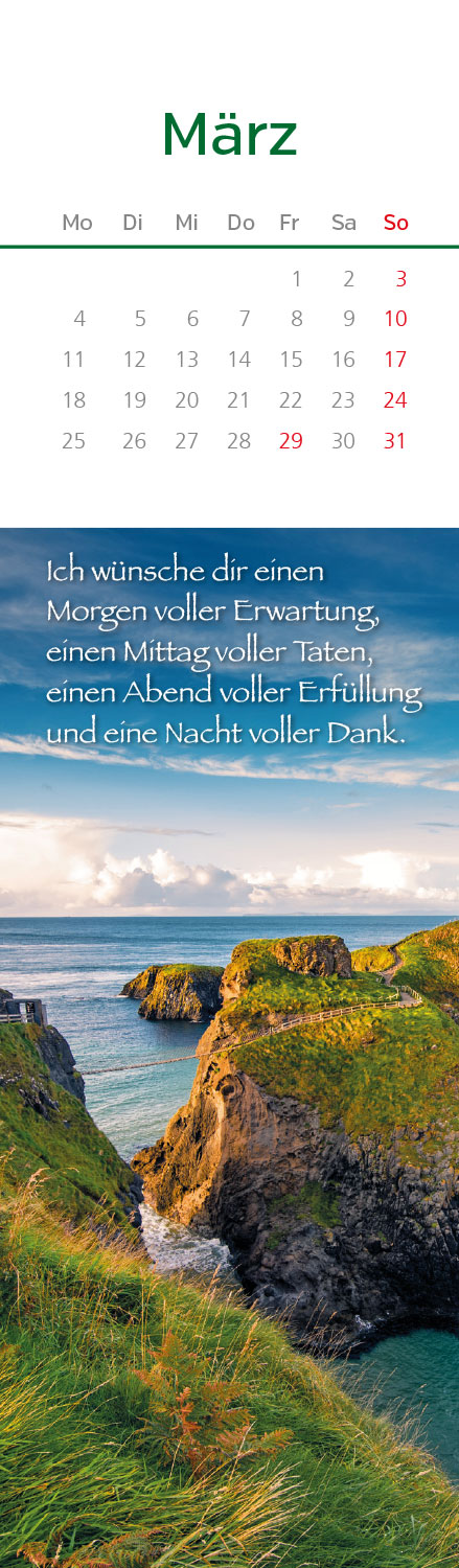 Irische Segenssprüche 2024 LZ NEU!!!