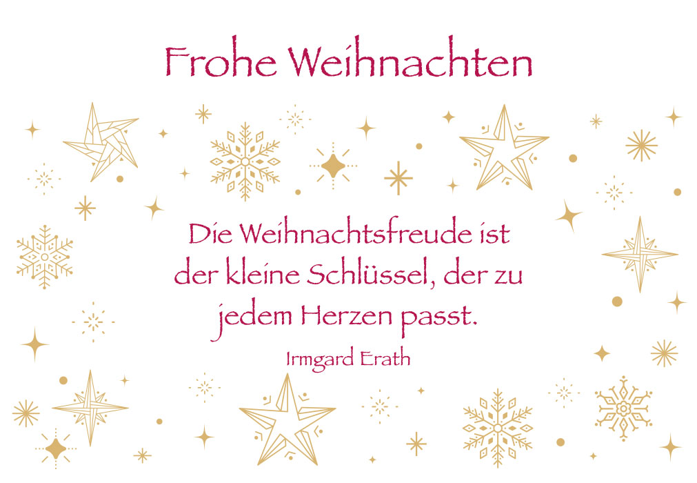 Weihnachten - goldene Sterne