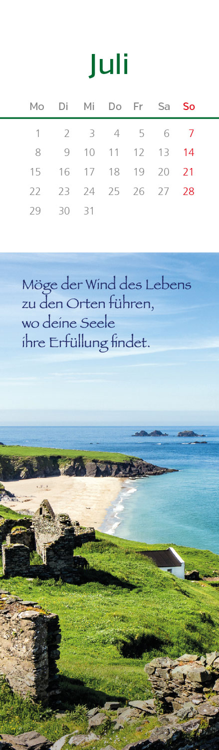 Irische Segenssprüche 2024 LZ NEU!!!