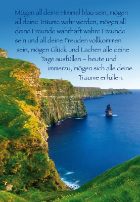 Gedanken - traumhafter Blick aufs Meer