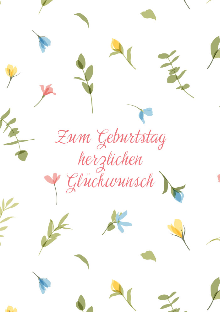 Kleine Kartengrüße -