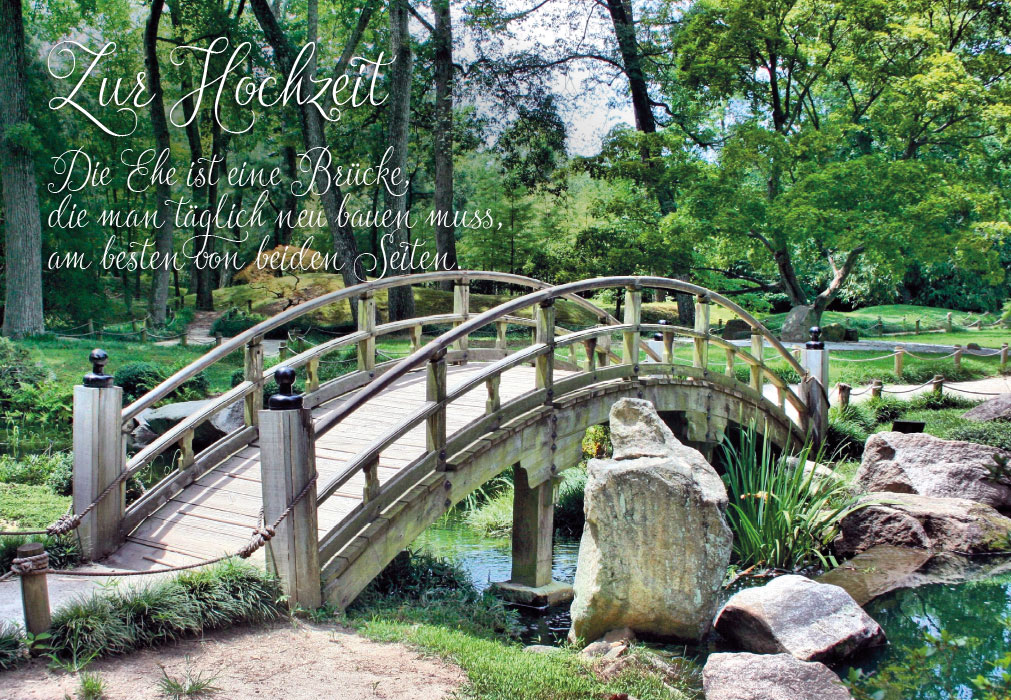 Hochzeit -Brücke