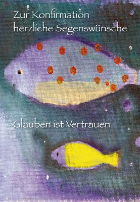 Konfirmation - Zwei Fische, Farbe