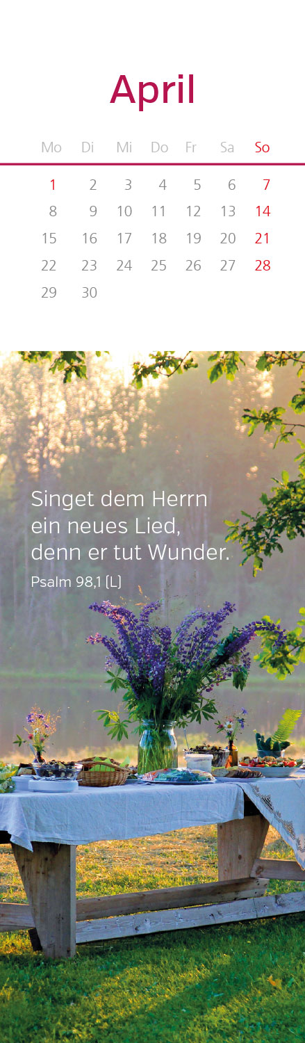 Gedanken aus der Bibel 2024 LZ NEU!!!