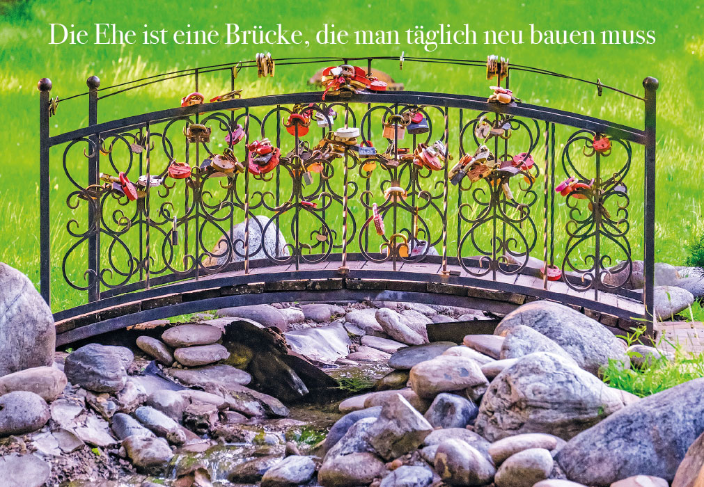 Hochzeit - Brücke über Steinbach