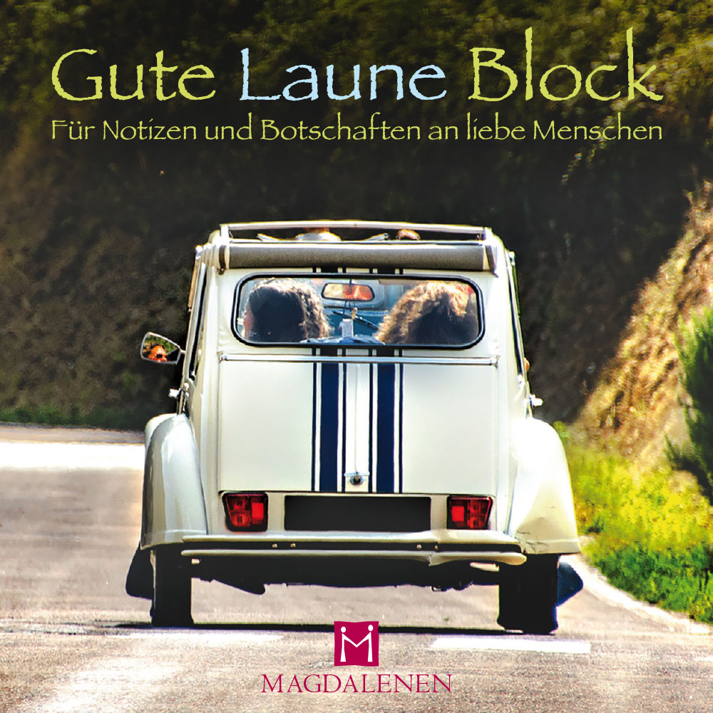 Gute Laune Block Oldtimer Ente 