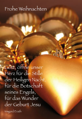 Weihnachten - Doppelkarte