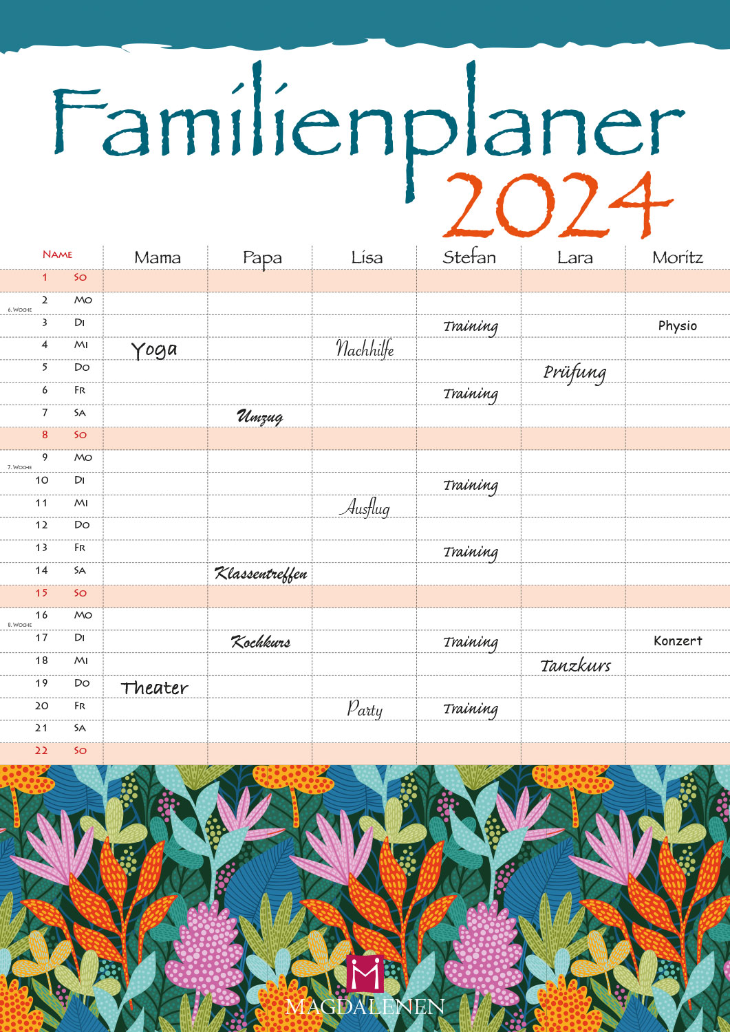 Familienplaner 2024 NEU!!!